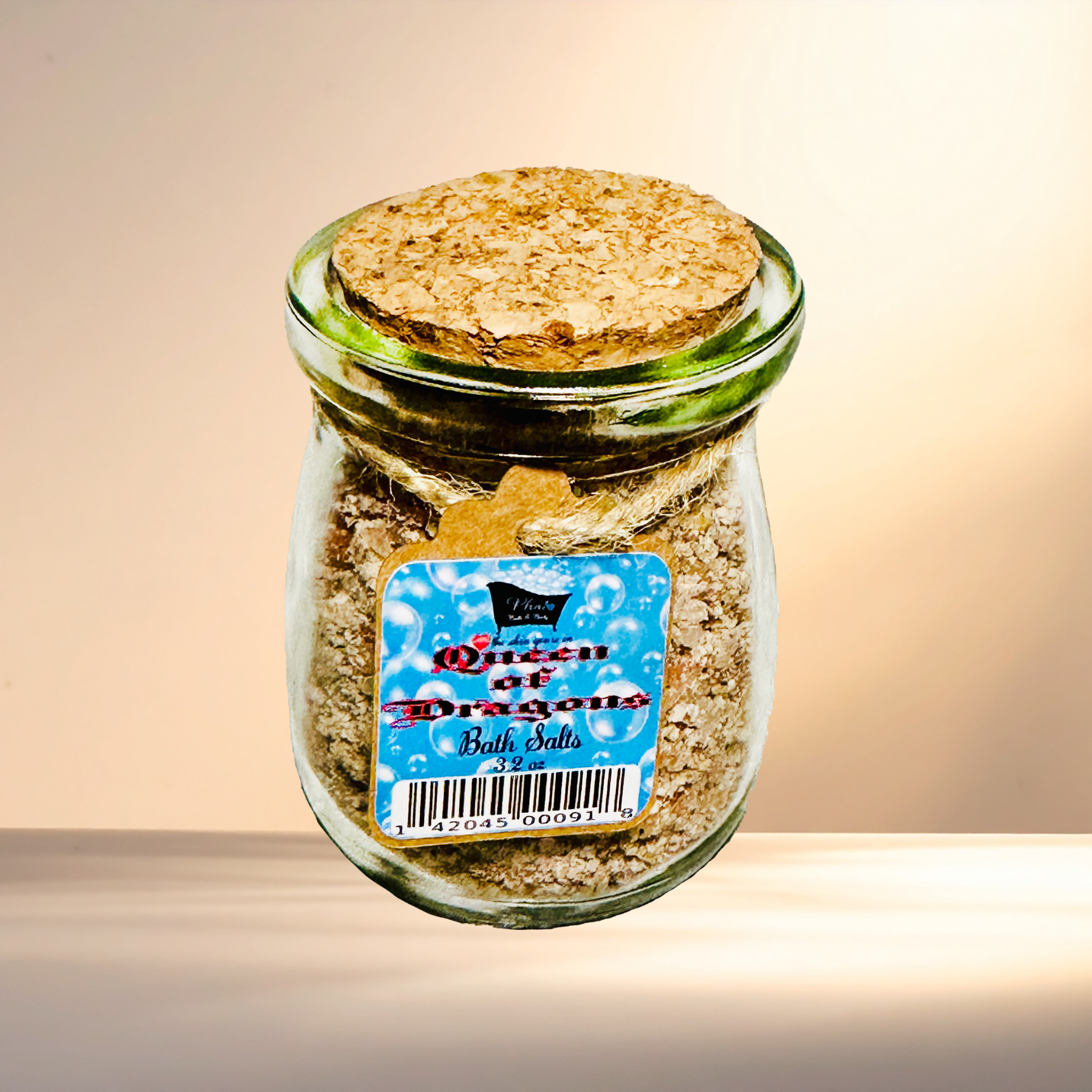 Queen of Dragons Natural Bath Salts with Kaolin Clay Avocado Oil & Sea Salt  Dragons Blood Type | 3.5 oz