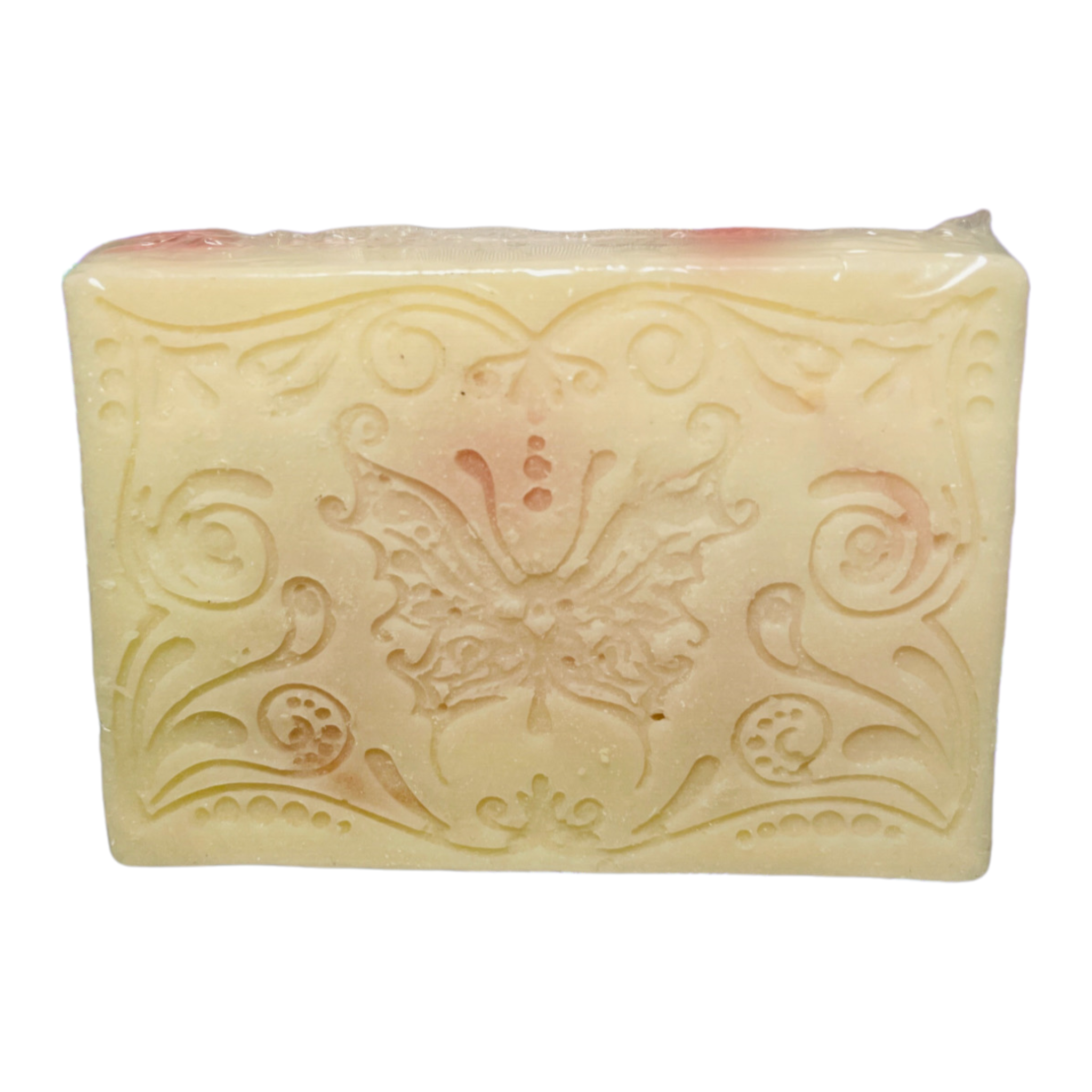 Red Roses Handmade Natural Bar Soap Coconut & Olive Oil Organic Soap