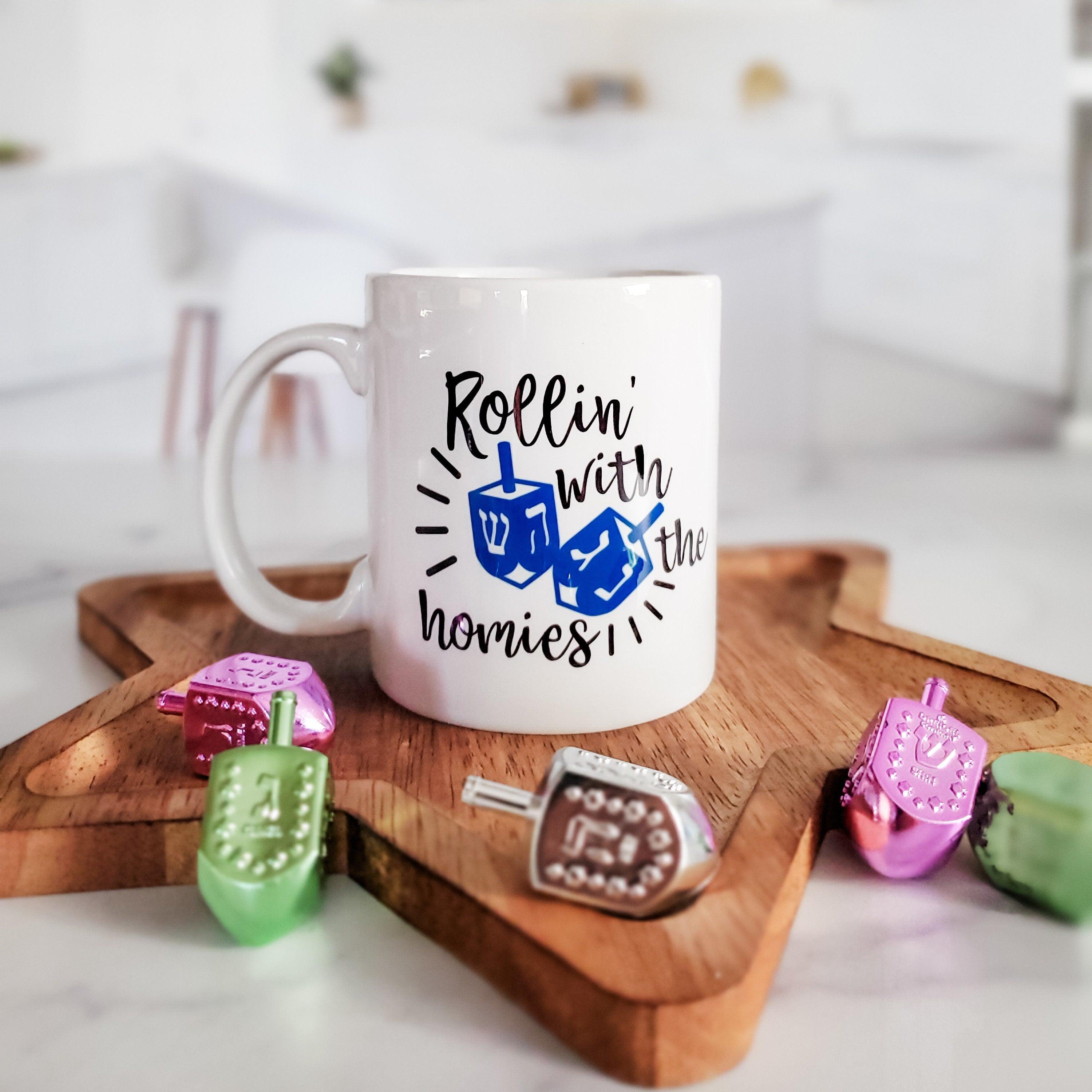 Rollin With the Homies Chanukka-Kaffeetasse