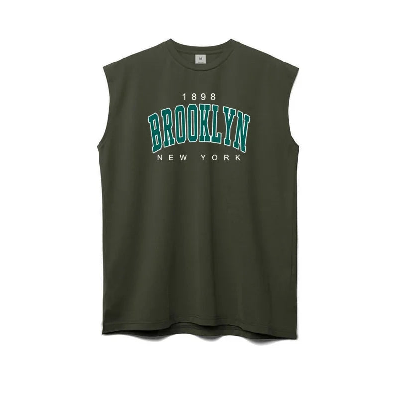 Gym Fitness Running Sport Tank Tops Summer Mesh Breathable T-shirts Mens