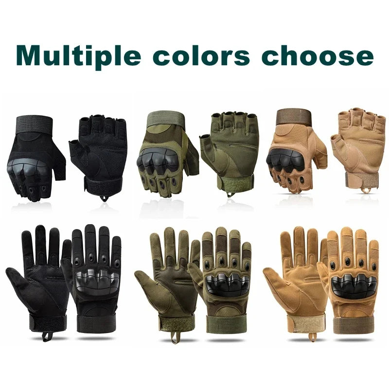 Tactical Gloves Shooting Gloves Touch Design Fitness Protection Sports Motorcycle