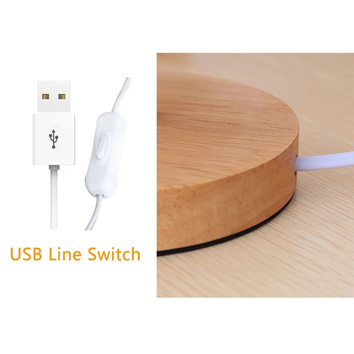 USB Light/C - USB Bedside Lamp Night