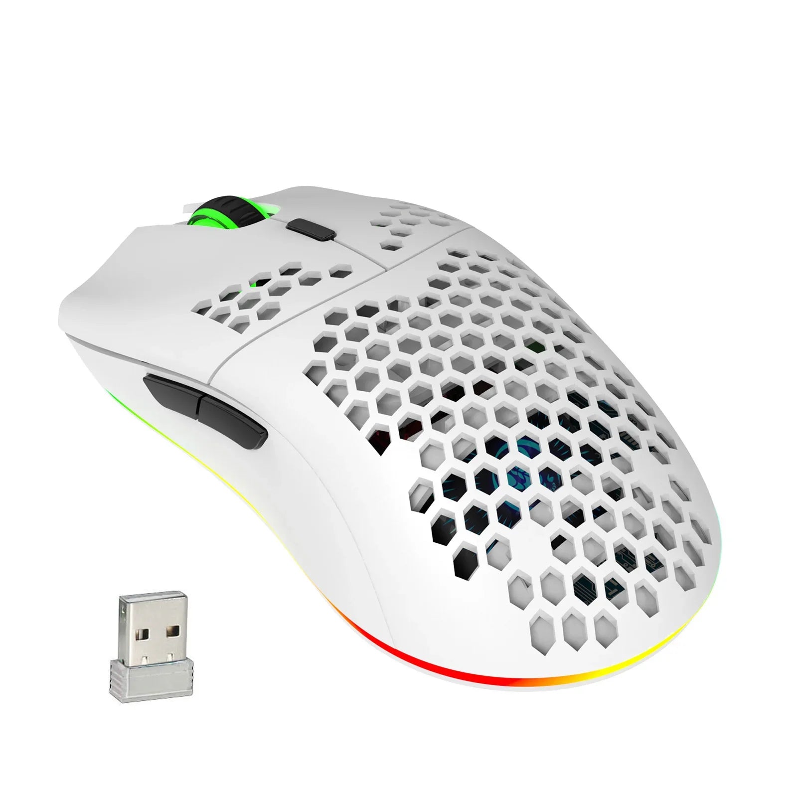 HXSJ T66 RGB 2.4G Wireless Gaming Mouse RGB