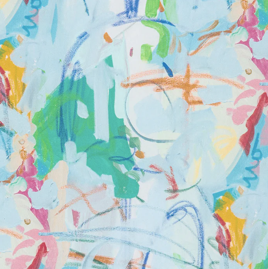 Bold & Blue by Megan Daisy Milner Bolster