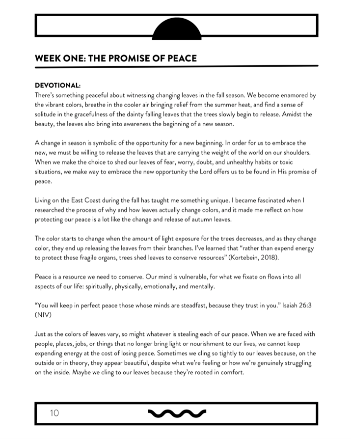 The Pursuit of Presence: Navigating through seasons of life by pursuing presence in our promises