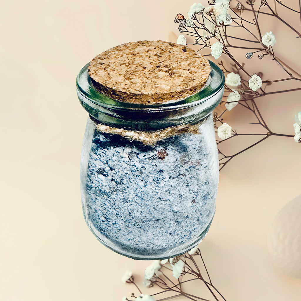 Seaside Orchid Natural Bath Salts with Kaolin Clay Avocado Oil & Sea Salt Bath Soak | 3.5 oz