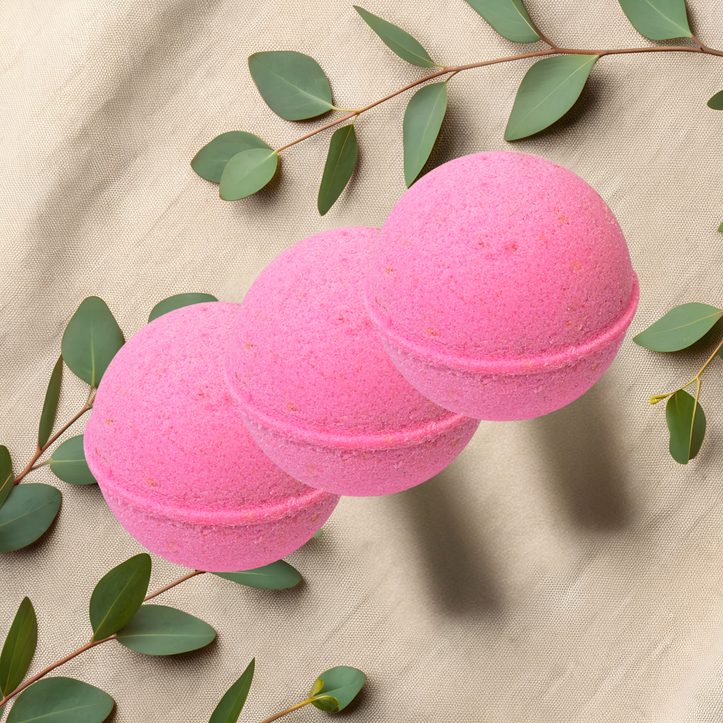 Seaside Orchid Oatmeal Skin Nourishing Natural Bath Bombs | 6 oz