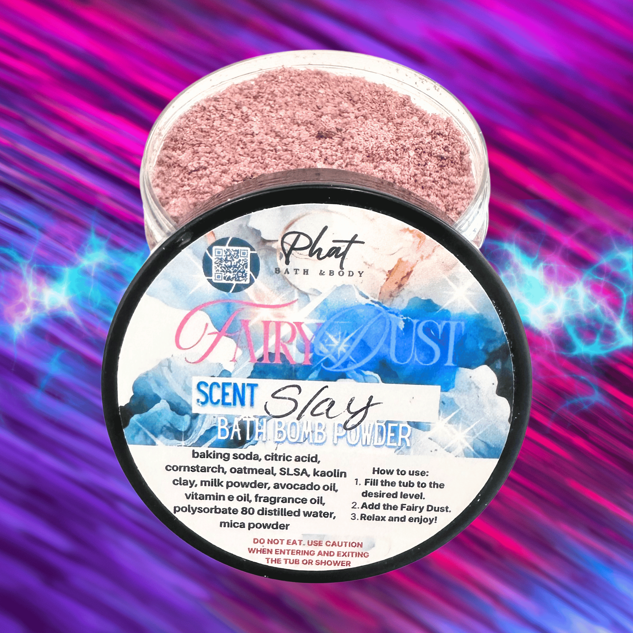Slay Fairy Dust Bath Bomb Powder Bite Me Type | 3.5 oz