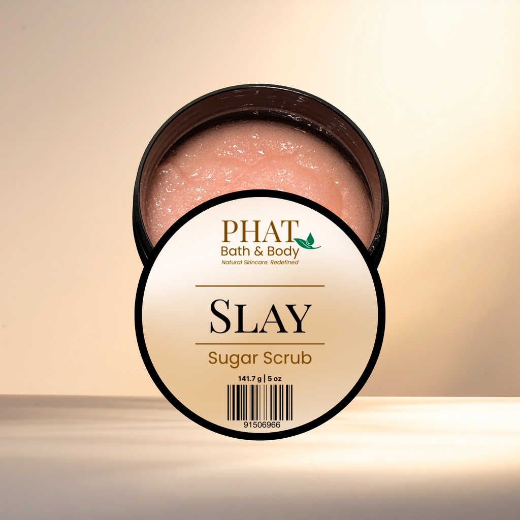 Slay Whipped Sugar Scrub with Shea & Cocoa Butter Bite Me Type | 5 oz