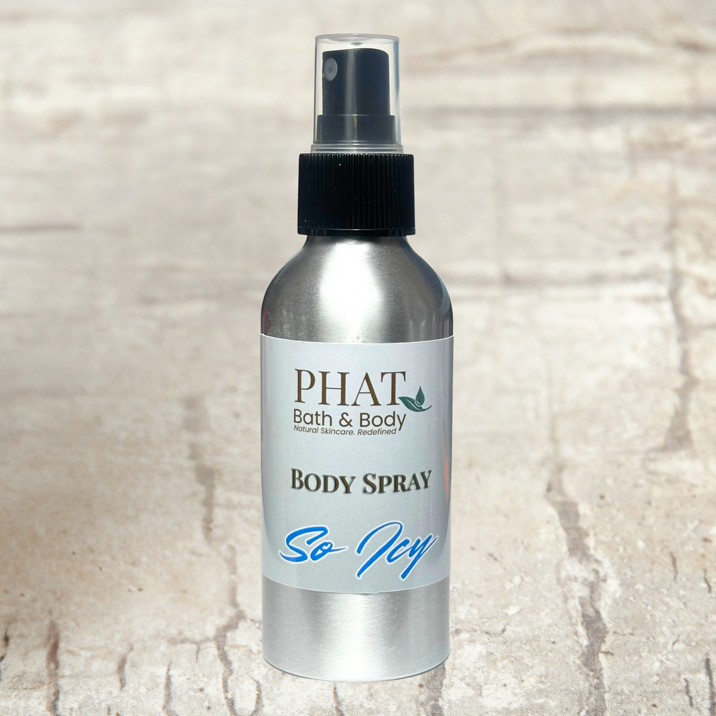 So Icy Fragrance Body Spray for Men Black Ice Type | 4 oz