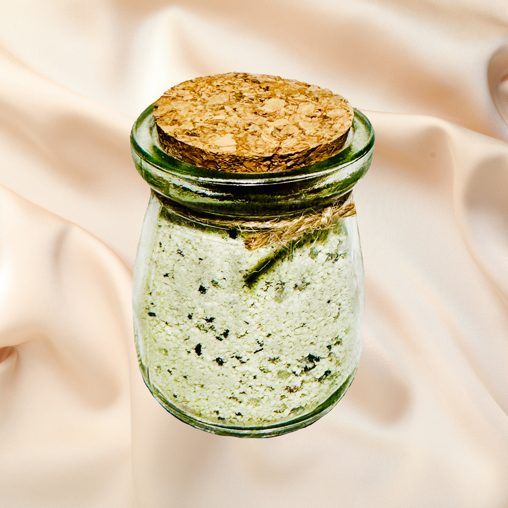 Spa Day Natural Bath Salts with Kaolin Clay Avocado Oil & Sea Salt Mint Lemon Eucalyptus | 3.5 oz