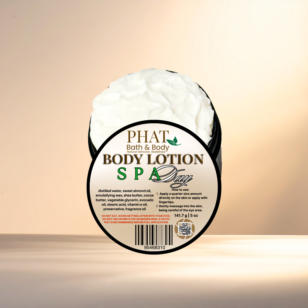 Spa Day Moisturizing Body Lotion with Shea & Cocoa Butter Avocado Oil | 5 oz