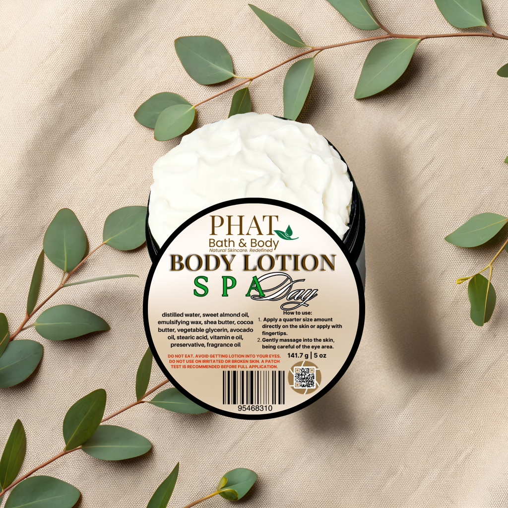 Spa Day Moisturizing Body Lotion with Shea & Cocoa Butter Avocado Oil | 5 oz