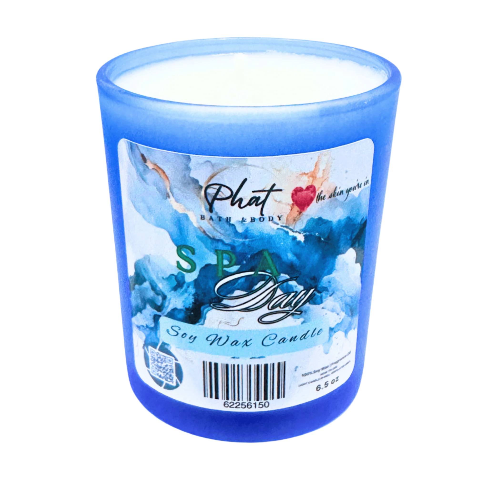 Spa Day Natural Soy Wax Candle Mint and Eucalyptus  | 6.5 oz