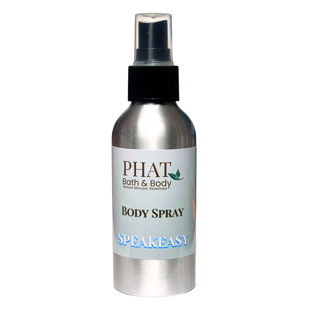 Speakeasy Fragrance Body Spray for Men French Bourbon & Leather | 4 oz