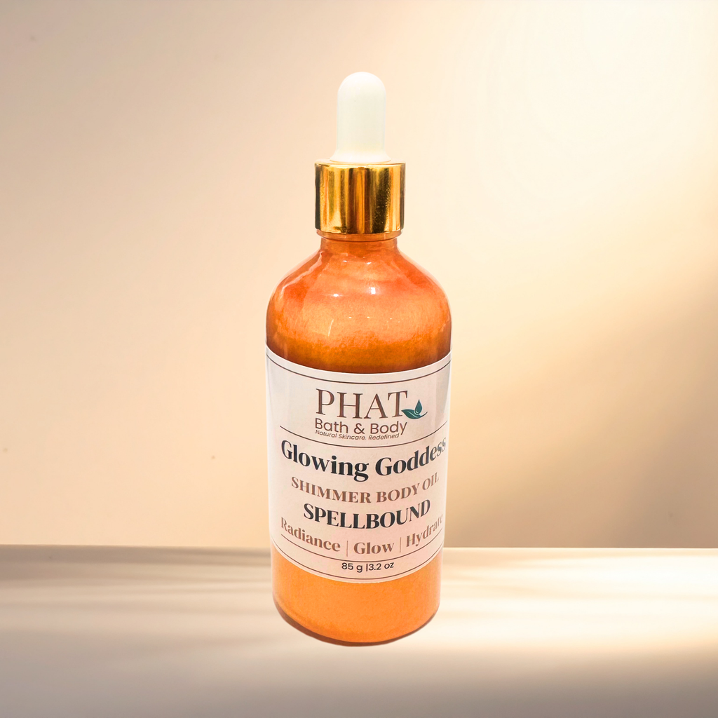 Spellbound Glowing Goddess Natural Shimmer Body Oil Golden Glow Love Spell Type | 3.2 oz