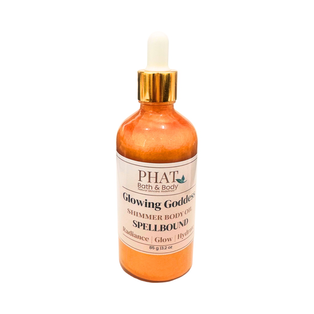 Spellbound Glowing Goddess Natural Shimmer Body Oil Golden Glow Love Spell Type | 3.2 oz