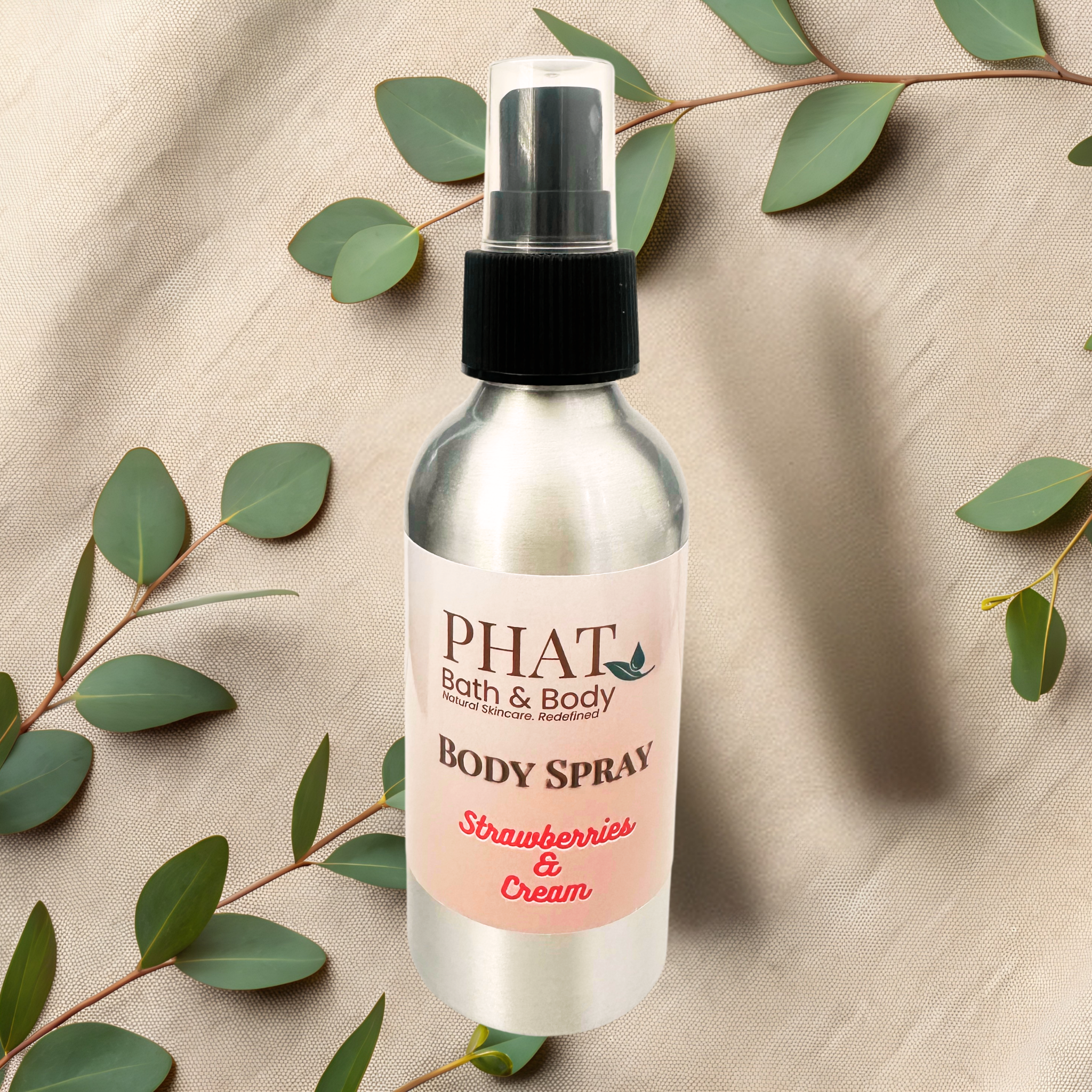 Strawberries & Cream Fragrance Body Spray | 4 oz