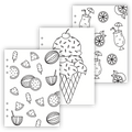 Summer Treats Coloring Pages