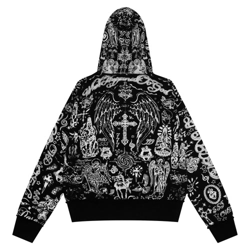 "TATTOO" REISSVERSCHLUSSJACKE - MIDNIGHT