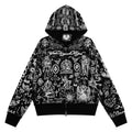 "TATTOO" REISSVERSCHLUSSJACKE - MIDNIGHT