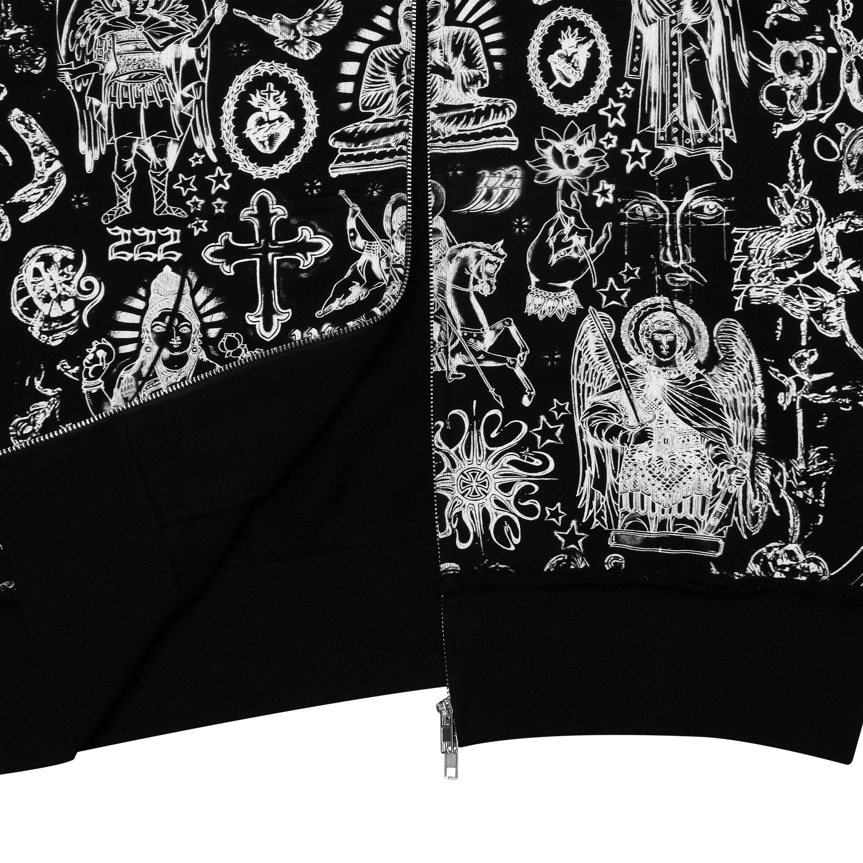 "TATTOO" REISSVERSCHLUSSJACKE - MIDNIGHT