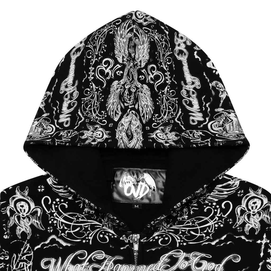 "TATTOO" REISSVERSCHLUSSJACKE - MIDNIGHT