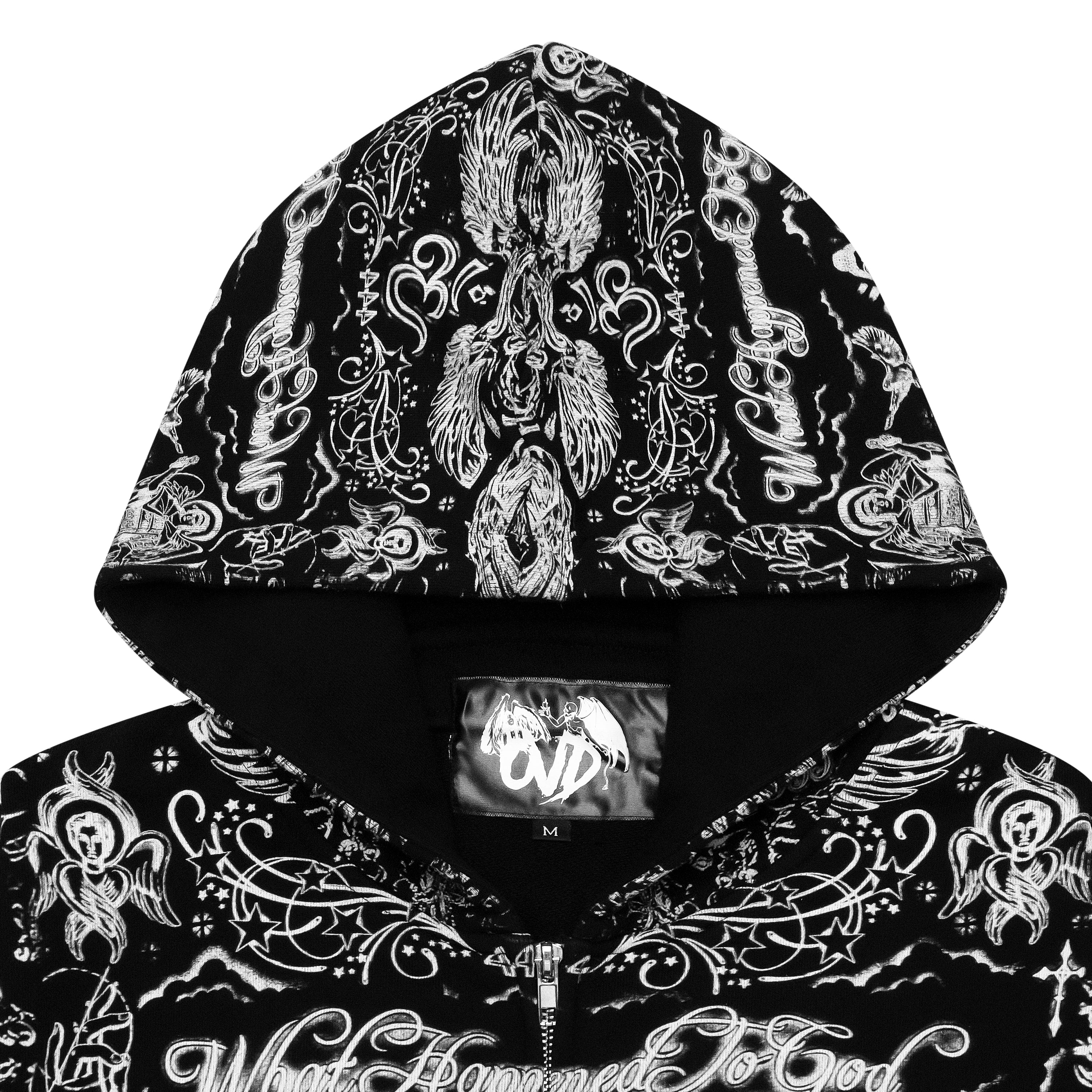 "TATTOO" REISSVERSCHLUSSJACKE - MIDNIGHT
