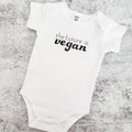 THE FUTURE IS VEGAN Short Sleeve Baby Bodysuit OR Toddler Tee