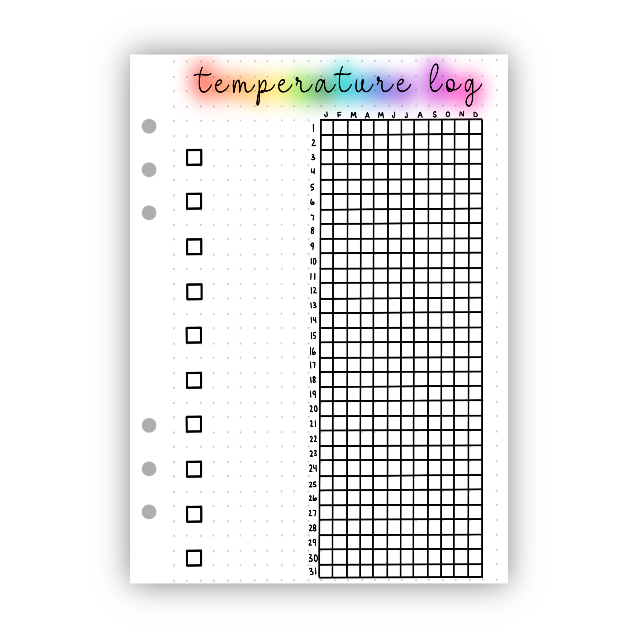 Temperature Log