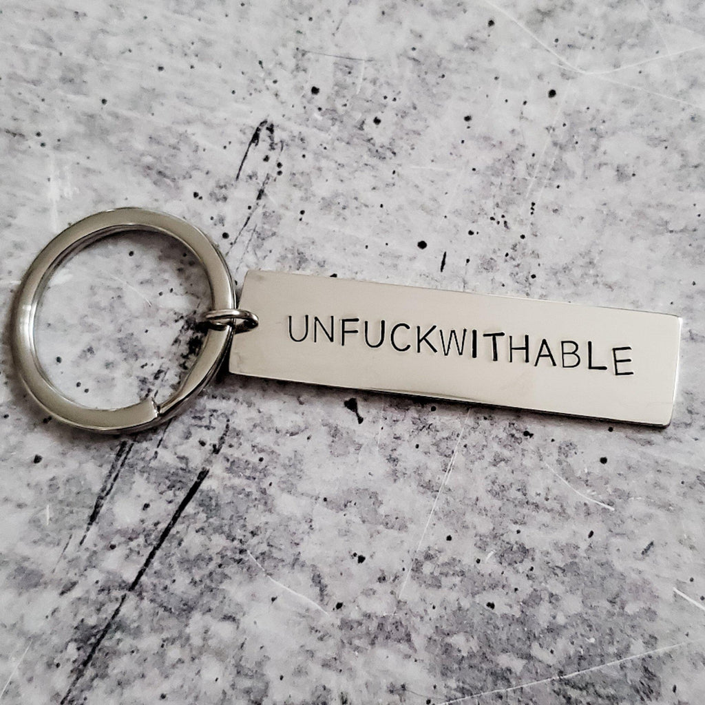 UNFUCKWITHABLE Schlüsselanhänger