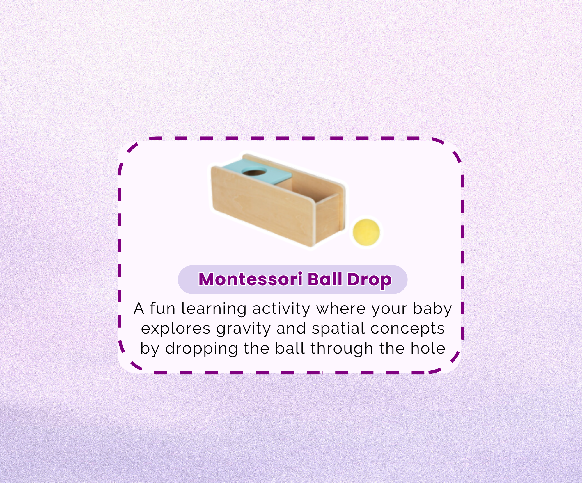 Montessori Lernbox (11–12 Monate)