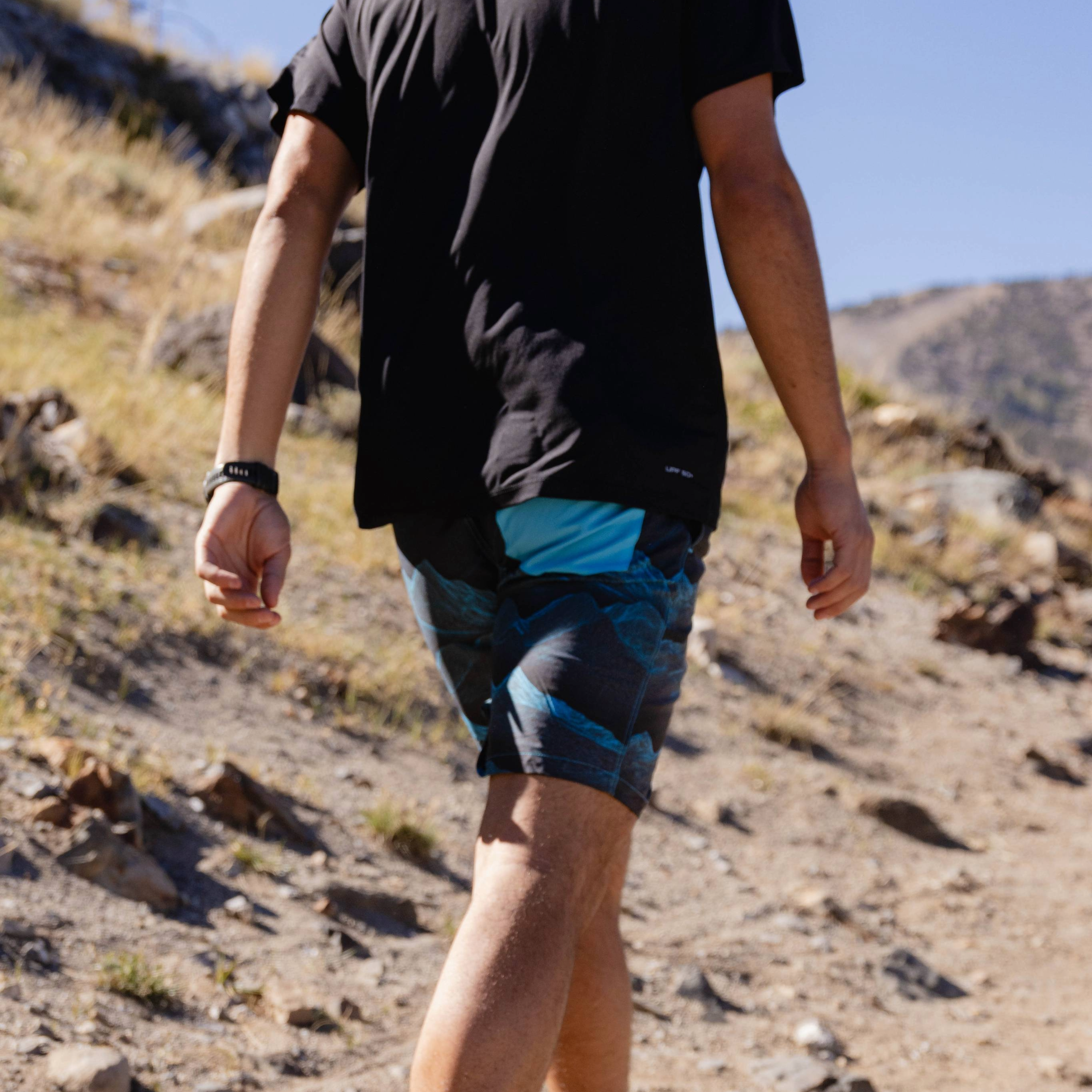 Langley Stretch Short - Mountain Print