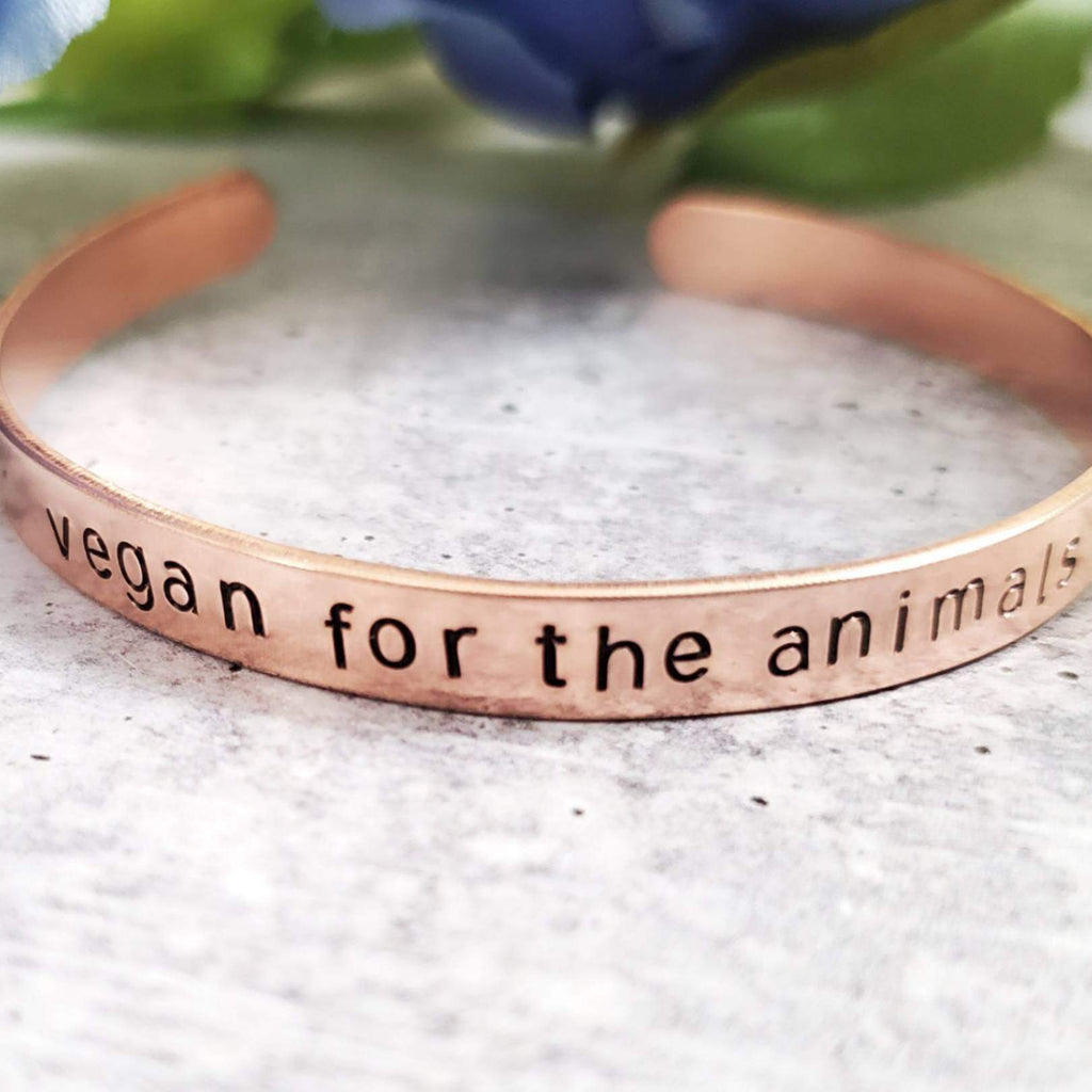 VEGAN FÜR DIE TIERE Stapelarmband