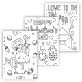 Valentine's Themed Coloring Pages