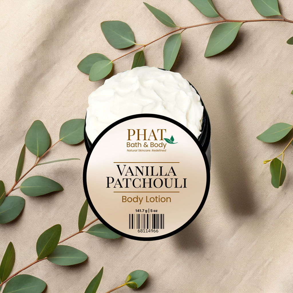 Vanilla Patchouli Moisturizing Body Lotion with Shea & Cocoa Butter | 5 oz