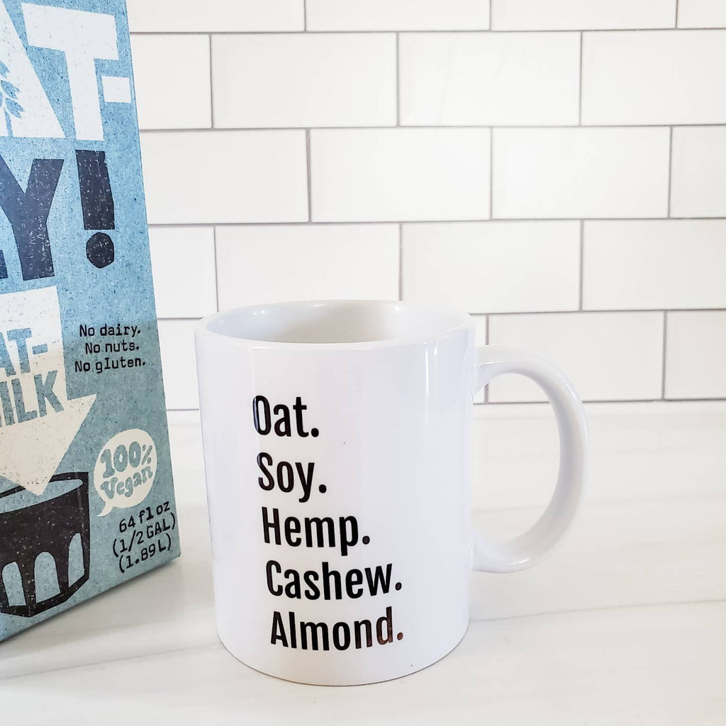 Vegane Milch Tasse