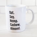 Vegane Milch Tasse