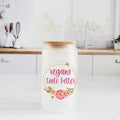 Vegans Taste Better Milchglas-Trinkbecher