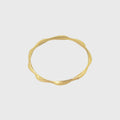 Sculptural Brass Bangle | Sema