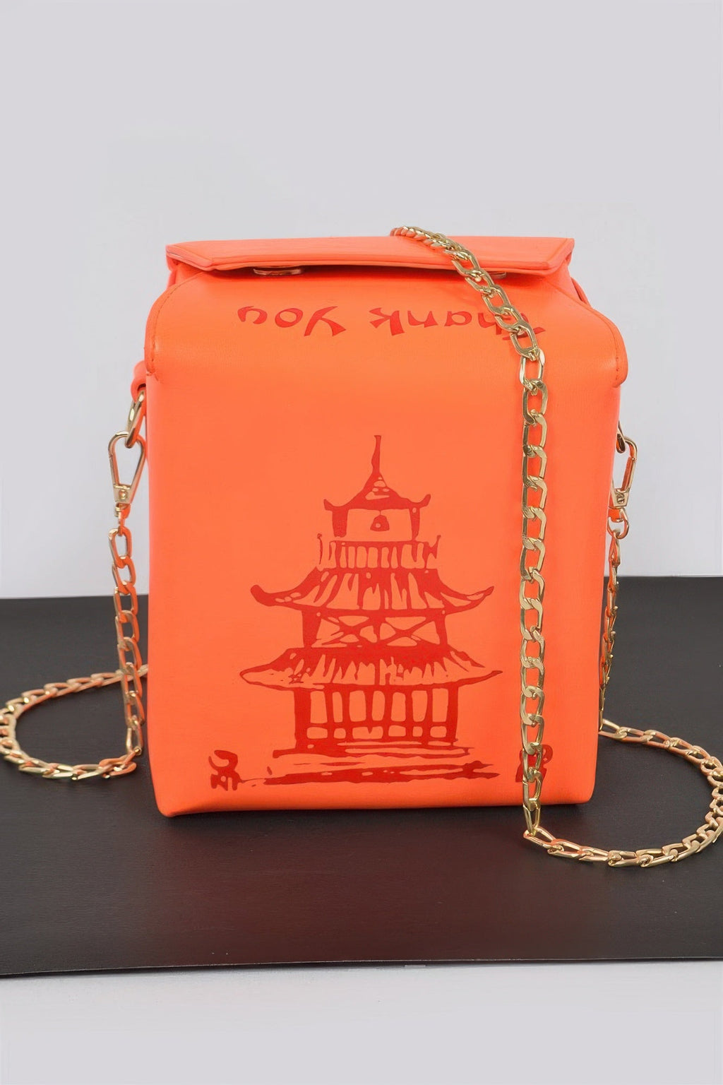 Chinese To Go Box Clutch