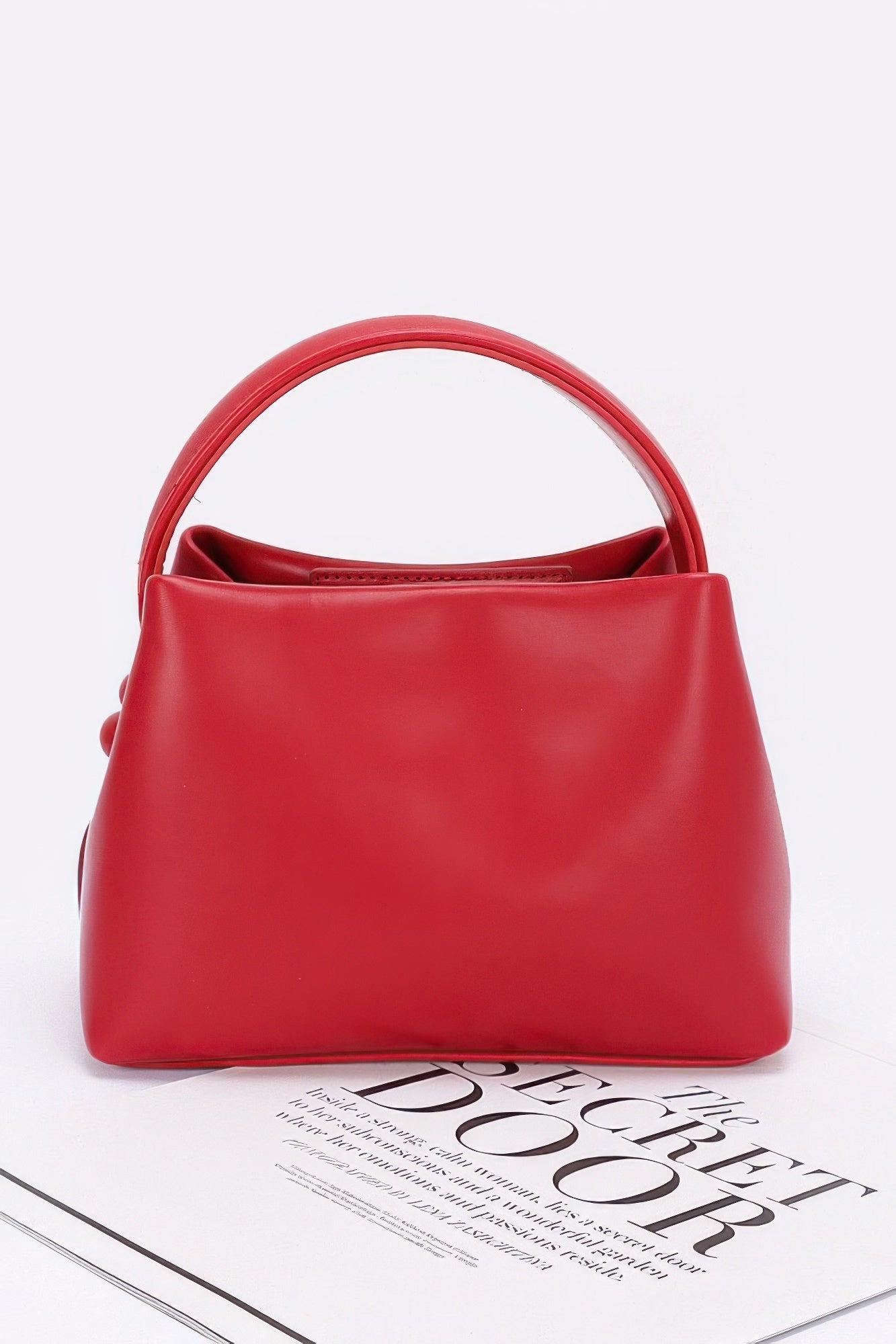Faux Leather Tote Bag