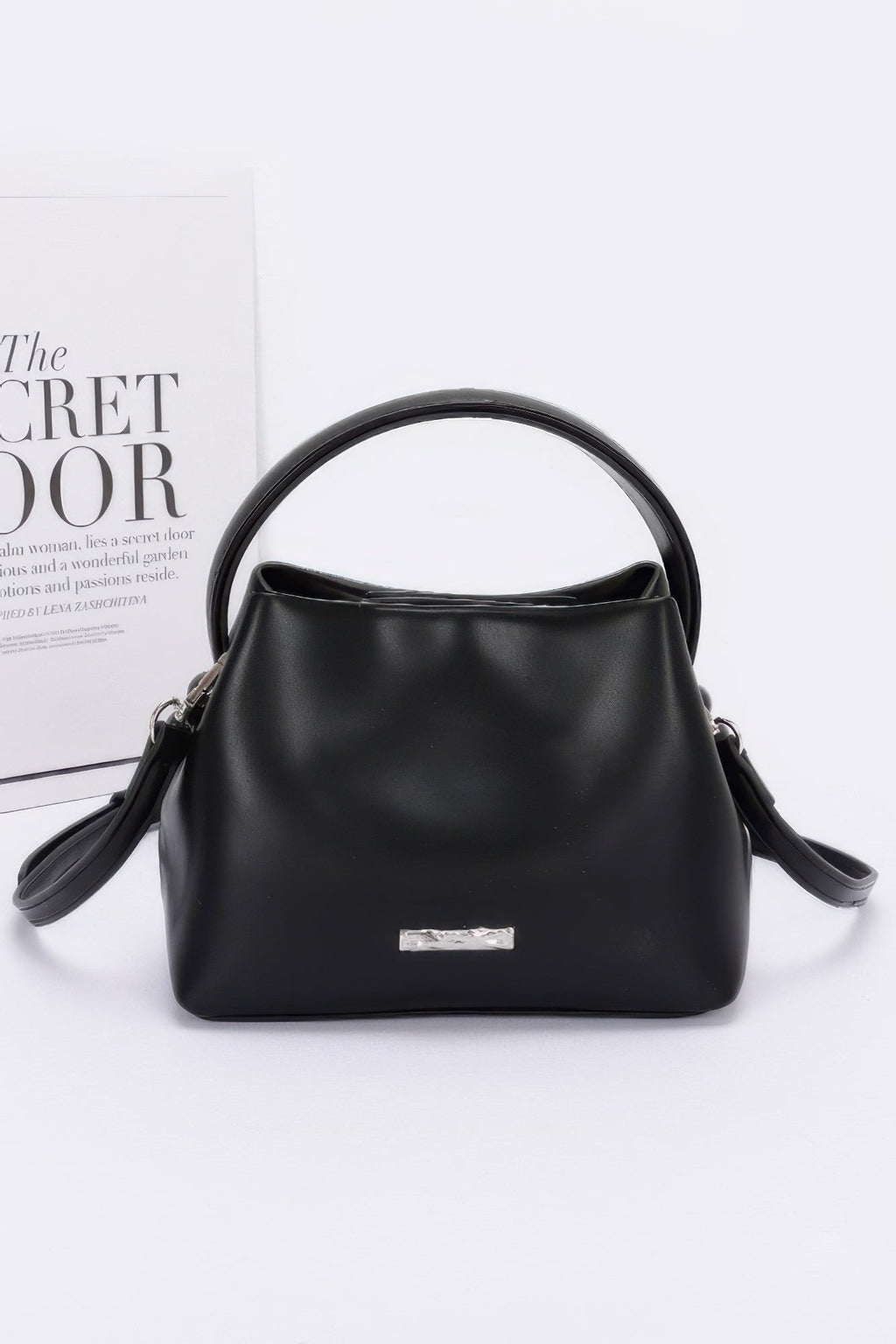 Faux Leather Tote Bag