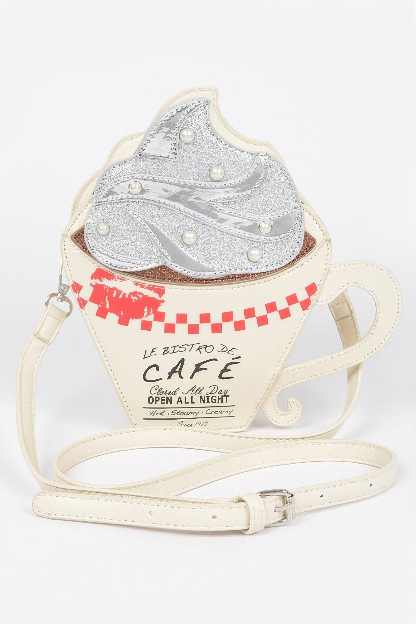 Whip Cream Coffee Cup Novelty Bag