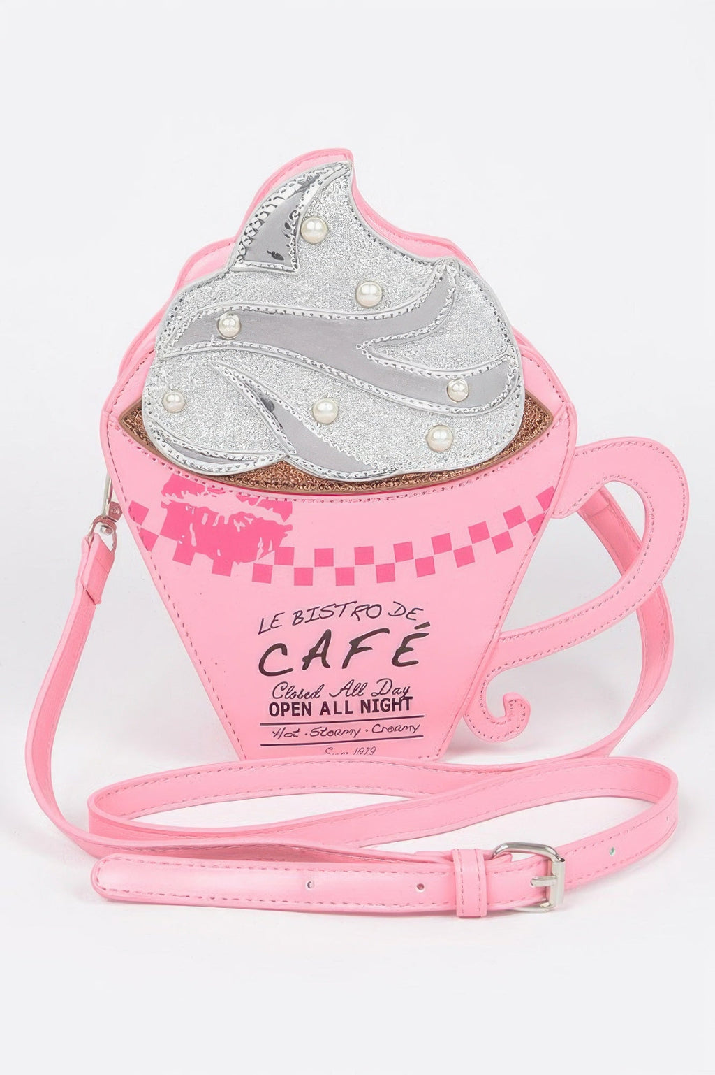 Whip Cream Coffee Cup Novelty Bag