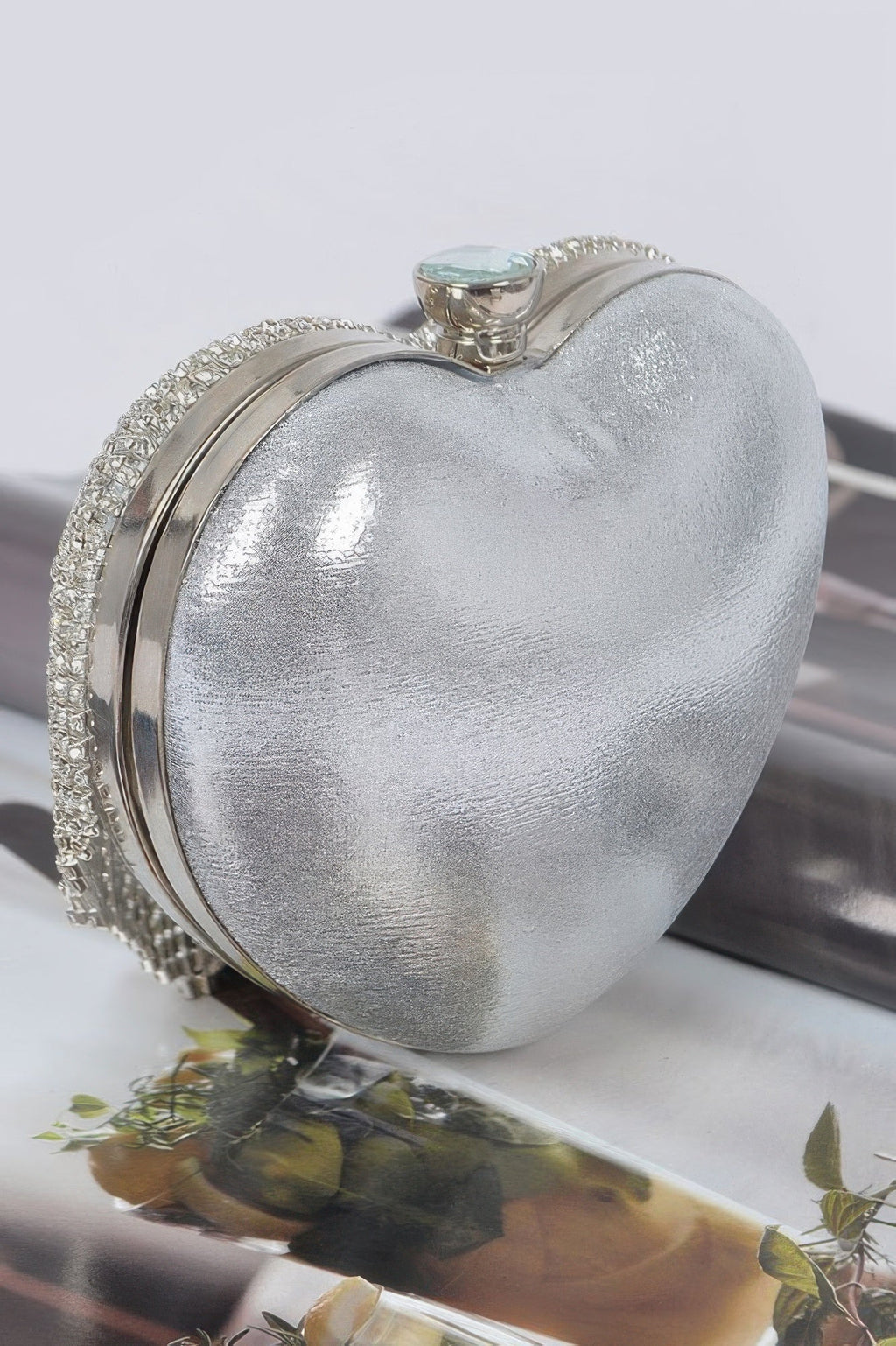 Rhinestone Fringe Mini Case Bag
