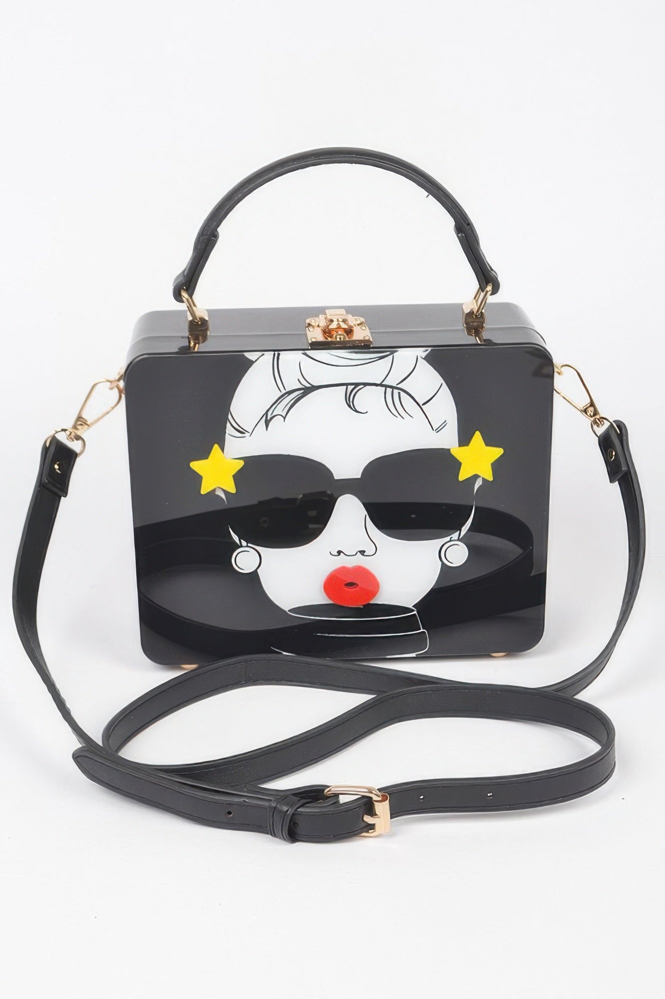 Pop Star Acrylic Box Clutch