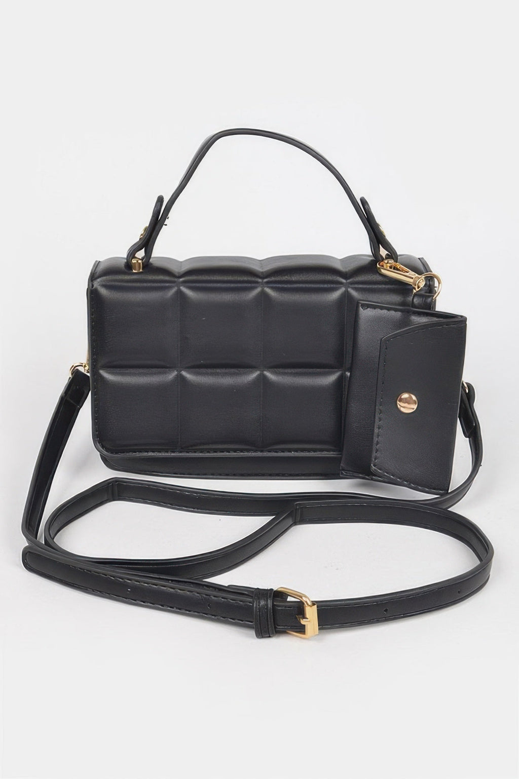 Quilted Top Handle Bag