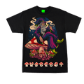 🍄🧙🏾‍♂️💨 Product Title:  Mushroom Wizard – Just Chillin' Tee