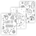 Winter Themed Coloring Pages